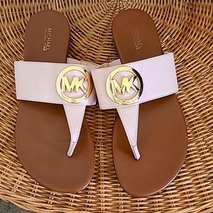 Michael Kors Leather Sandals